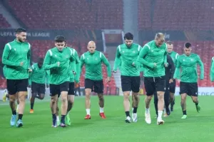 Ομόνοια: Προπόνηση στο "Old Trafford" (φώτος)