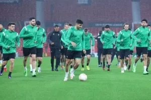 Ομόνοια: Προπόνηση στο "Old Trafford" (φώτος)