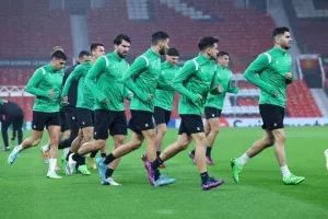 Ομόνοια: Προπόνηση στο "Old Trafford" (φώτος)