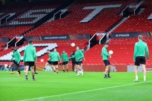 Ομόνοια: Προπόνηση στο "Old Trafford" (φώτος)
