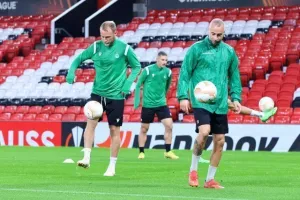 Ομόνοια: Προπόνηση στο "Old Trafford" (φώτος)