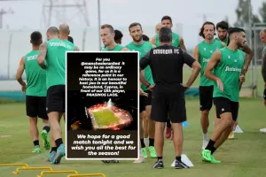 Ομόνοια: "Τιμή μας να σας φιλοξενήσουμε μπροστά στον Πράσινο Λαό"