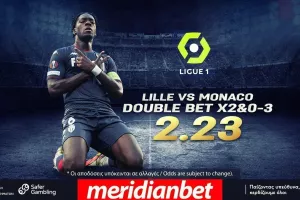 Δυνατό ντέρμπι στην Ligue 1, Λιλ – Μονακό με Cashout στην Meridianbet