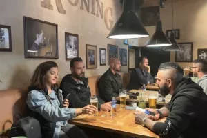 Απόλλων/ Γεύμα στους εκπροσώπους των ΜΜΕ (Φώτος)