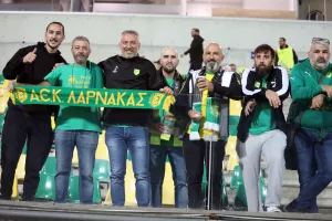(Φωτορεπορτάζ) Οι ΑΕΚτζήδες στην ΑΡΕΝΑ