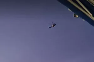 Ελικόπτερο... πάνω απ' το "ΠΑΠ"! (Φώτος)