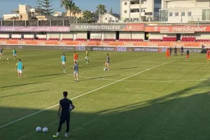 Το ζέσταμα... στο "Αμμόχωστος" (Φώτος)