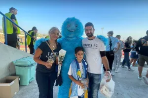 (ΦΩΤΟΡΕΠΟΡΤΑΖ) Ο κόσμος στο ''Στέλιος Κυριακίδης''