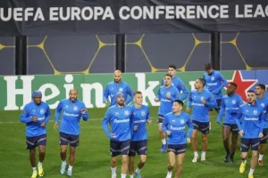 To KERKIDA στο "Košická Futbalová Aréna"- Η προπόνηση του Απόλλωνα (βίντεο/φώτος)