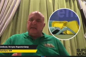 Καραπατάκης στο S.M για επεισόδια: "Έσπαγαν καρέκλες και κανένας δεν συγκινήθηκε..." 