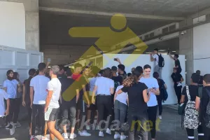 (ΦΩΤΟΣ Kerkida) Τρέλα... στην "AEK Αρένα" για Ρονάλντο και άλλους!