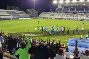 ΒΙΝΤΕΟ παίκτες-οπαδοί/Το “Άρης-Άρης” ήχησε δυνατά!