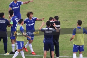 Πορτογαλικό… γκολ για ΑΝΟ με Κίκο-Φερέιρα/Πανηγυρισμός με Ιούλιο και Μπαϊσίνιο (φώτος)