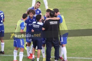 Πορτογαλικό… γκολ για ΑΝΟ με Κίκο-Φερέιρα/Πανηγυρισμός με Ιούλιο και Μπαϊσίνιο (φώτος)