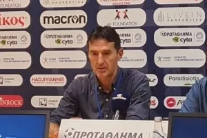 Γιανέφσκι: "Δική μου ευθύνη το πρώτο μέρος, στο δεύτερο πολύ καλύτεροι" 