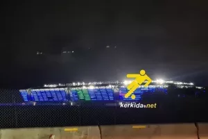 Νέα τεστ εξωτερικού φωτισμού στο γήπεδο Λεμεσού! (φώτος kerkida)