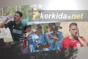 Φώτος από τον καύσωνα του Σαββάτου στα γήπεδα