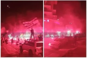 ΑΠΟΕΛίστες στην Πάφο: Έκαναν τη νύχτα... μέρα! (βίντεο) 