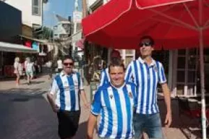Mε 200 Βάσκους στην Λευκωσία η Σοσιεδάδ - "Θέλουμε να κερδίσουμε την Ομόνοια" (φώτος)
