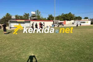 ΦΩΤΟΣ kerkida/Απούσα η Αστυνομία, δεν έγινε ο αγώνας στον Λυθροδόντα