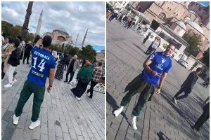 Ανορθωσιάτης, πήγε στην Πόλη για την ΑΕΚ, με φανέλα Τιμούρ! 