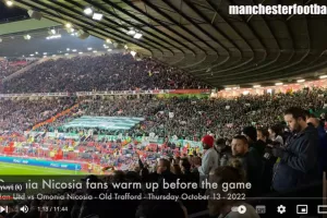 (12λεπτο ΒΙΝΤΕΟ) Οι Ομονοιάτες στο Old Trafford 