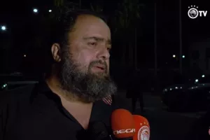 Μαρινάκης: "Καραστημένη διαιτησία από το 1ο λεπτό, από τις μεγαλύτερες σφαγές στην ιστορία"