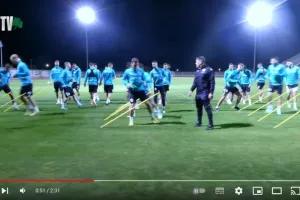 (ΒΙΝΤΕΟ) Η πρώτη προπόνηση του Παναθηναϊκού στην Κύπρο 