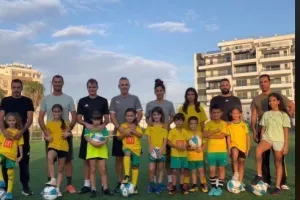 Προπόνηση με τις κόρες τους oι... Ρόκα, Νέγκρι και όχι μόνο (βίντεο)