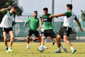 Κλικς από την προπόνηση των "κιτρινοπράσινων"