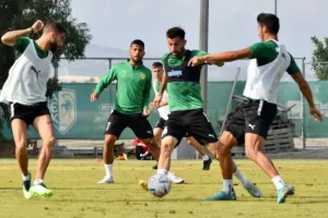 Κλικς από την προπόνηση των "κιτρινοπράσινων"