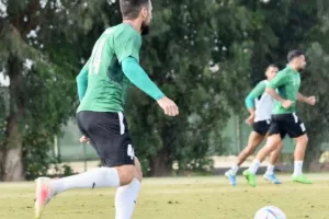 Κλικς από την προπόνηση των "κιτρινοπράσινων"