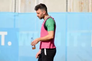 Κλικς από την προπόνηση των "κιτρινοπράσινων"