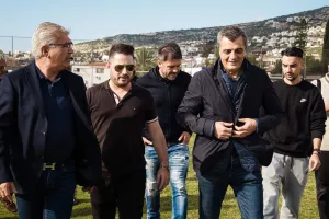 Επιθεώρηση... Παναθηναϊκού στην Κύπρο (φώτος)