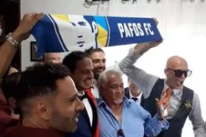 Πάφος FC στον γάμο του Αργύρη!