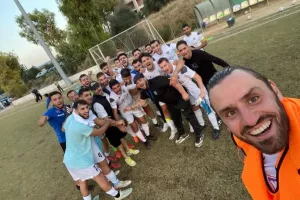 Νίκη και σέλφι με τον πρόεδρο!