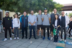 Κοινωνική... δράση η Πάφος - Επίσκεψη σε σχολείο (φώτος)