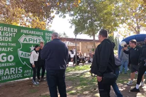 (ΒΙΝΤΕΟ-ΦΩΤΟΣ) Πριν το ντέρμπι κορυφής, κάτι... διαφορετικό για καλό σκοπό!