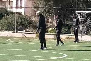 (ΒΙΝΤΕΟ-ΦΩΤΟΣ) Πριν το ντέρμπι κορυφής, κάτι... διαφορετικό για καλό σκοπό!