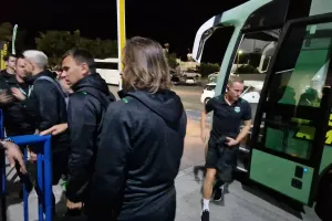 Η άφιξη του Άρη στο "Αντώνης Παπαδόπουλος" 