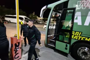 Η άφιξη του Άρη στο "Αντώνης Παπαδόπουλος" 