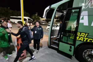 Η άφιξη του Άρη στο "Αντώνης Παπαδόπουλος" 