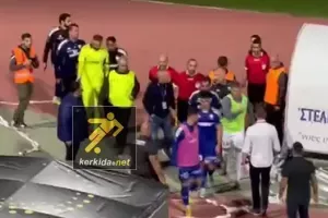 "Φωνές" από τους Παφίτες στο ημίχρονο (βίντεο)