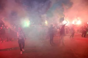 Αποθέωση για τον Παναθηναϊκό στο Αγρίνιο: «Πρωτάθλημα θα πάρουμε» (Φώτος)