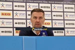 Krstajić για Κύπρο/"Καταφέραμε να πιέσουμε τον αντίπαλο"