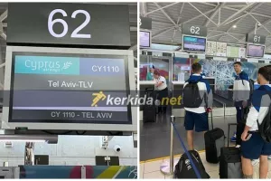 (ΦΩΤΟΣ) Πέταξε για Ισραήλ η Εθνική