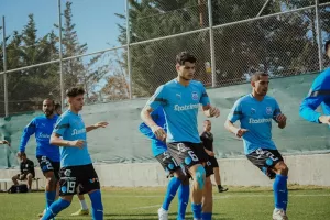 "Γαλάζιο" το φιλικό στο Apollon Columbia (φώτος) 