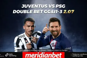 Να σώσει ότι σώζεται η Γιουβέντους, Όλα στο online betting της Meridianbet