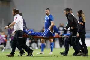Αποχώρησε με φορείο ο Σπόλιαριτς