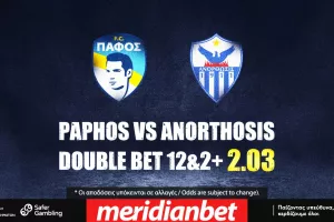 Με οδηγό την προϊστορία η Ανόρθωση, Το πρωτάθλημα Cyta παίζει με Cashout στην Meridianbet